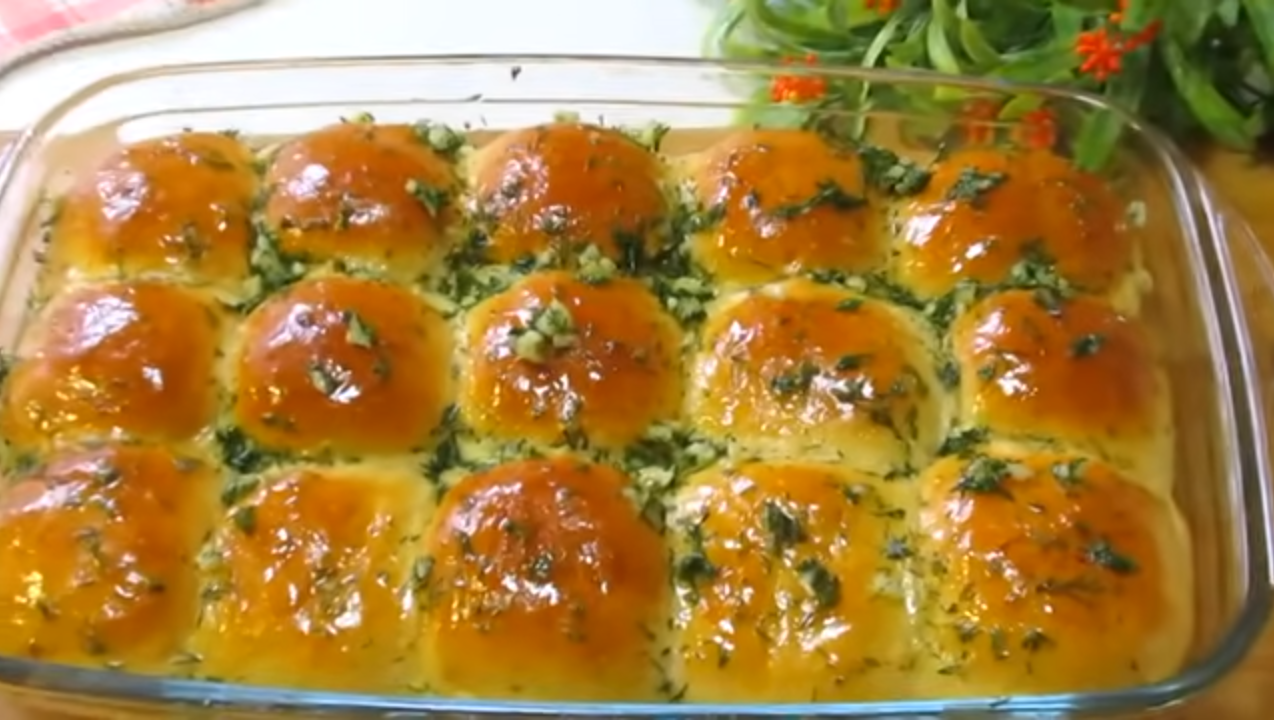 Пампушки з часником